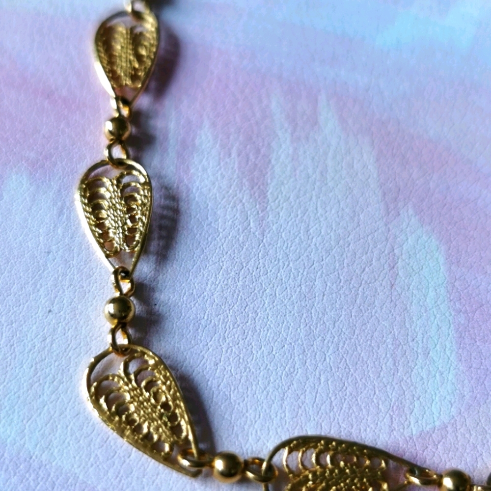 Leaf necklace - Picture 2 of 5